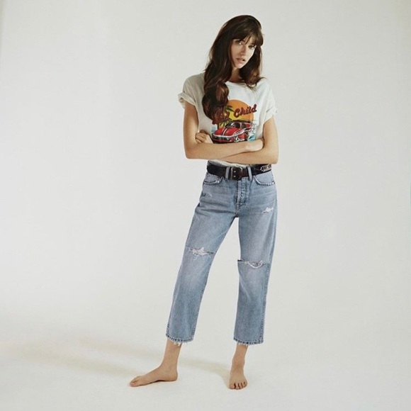 🌷sold🌷RE/DONE • Low Slung Crop Jeans - Picture 6 of 16